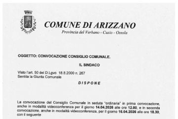 Testo riportato su formato lettera