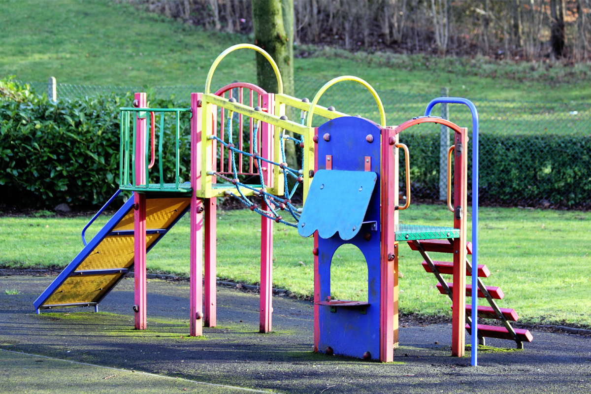 Parco giochi colorato